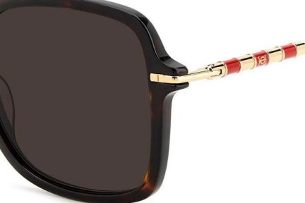 Okulary przeciwsłoneczne Carolina Herrera HER0101/S 086/70 Kwadratowe Havana