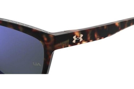 Okulary przeciwsłoneczne Under Armour UAPLAYUP 086/TE Kwadratowe Havana