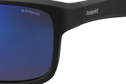 Okulary przeciwsłoneczne Polaroid PLD3018/S DL5/JY Polarized Kwadratowe Czarne