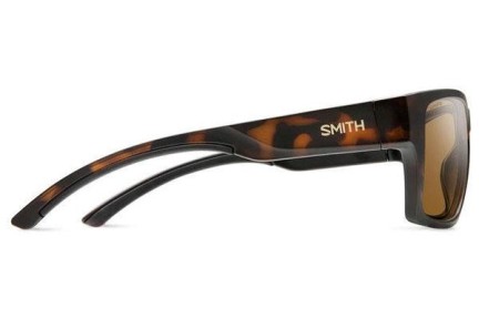 Okulary przeciwsłoneczne Smith OUTLIERXL2 N9P/L5 Polarized Prostokątne Havana