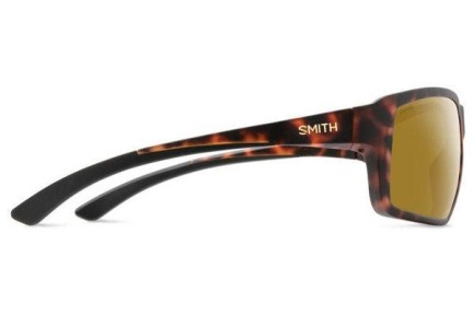 Okulary przeciwsłoneczne Smith Hookshot N9P/QE Polarized Prostokątne Havana