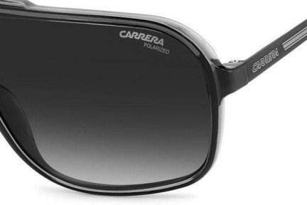 Okulary przeciwsłoneczne Carrera GRANDPRIX3 08A/WJ Polarized Pilotki (Aviator) Czarne