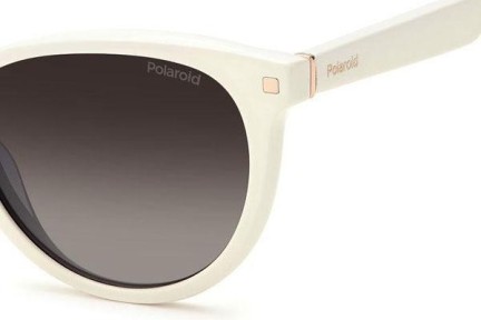 Okulary przeciwsłoneczne Polaroid PLD4111/S/X 10A/LA Polarized Kocie oczy Beżowe