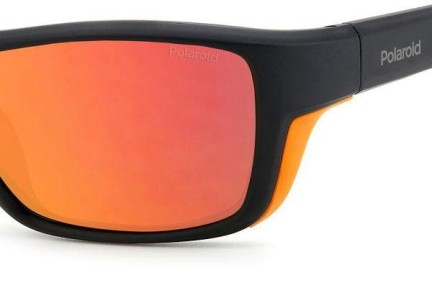 Okulary przeciwsłoneczne Polaroid PLD7046/S 2M5/OZ Polarized Prostokątne Czarne