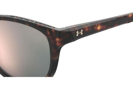 Okulary przeciwsłoneczne Under Armour UA0014/G/S 086/0J Owalne Havana