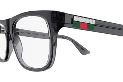 Okulary korekcyjne Gucci GG1117O 003 Kwadratowe Szare