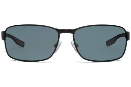 Okulary przeciwsłoneczne BOSS BOSS0569/P/S 92K/RA Polarized Prostokątne Czarne