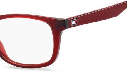 Okulary korekcyjne Tommy Hilfiger Junior TH1927 C9A Prostokątne Czerwone