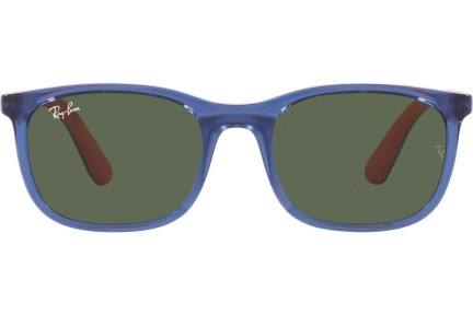 Okulary przeciwsłoneczne Ray-Ban Junior RJ9076S 712471 Prostokątne Niebieskie