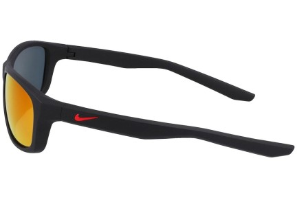 Okulary przeciwsłoneczne Nike Lynk M FD1817 010 Okrągłe Czarne