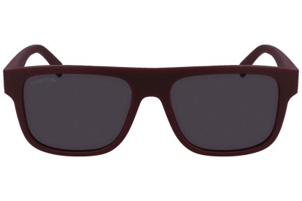 Okulary przeciwsłoneczne Lacoste L6001S 603 Flat Top Czerwone