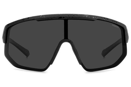 Okulary przeciwsłoneczne Polaroid PLD7047/S 003/M9 Polarized Pojedyncze | Shield Czarne