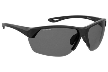 Okulary przeciwsłoneczne Under Armour UACOMPETE 807/6C Prostokątne Czarne