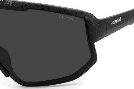 Okulary przeciwsłoneczne Polaroid PLD7047/S 003/M9 Polarized Pojedyncze | Shield Czarne