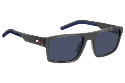 Okulary przeciwsłoneczne Tommy Hilfiger TH1977/S FRE/KU Kwadratowe Szare