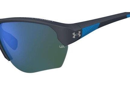 Okulary przeciwsłoneczne Under Armour UACOMPETE/F 09V/V8 Prostokątne Szare