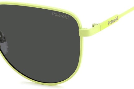 Okulary przeciwsłoneczne Polaroid PLD6196/S/X 4AN/M9 Polarized Owalne Zielone