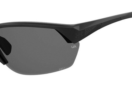 Okulary przeciwsłoneczne Under Armour UACOMPETE 807/6C Prostokątne Czarne