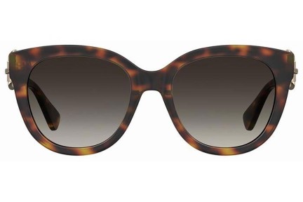 Okulary przeciwsłoneczne Moschino MOS143/S 05L/HA Okrągłe Havana