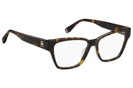 Okulary korekcyjne Tommy Hilfiger TH2000 086 Kocie oczy Havana