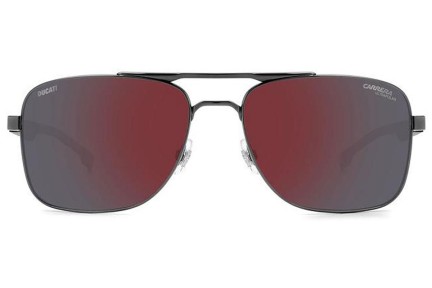 Okulary przeciwsłoneczne Carrera Ducati CARDUC022/S V81/H4 Pilotki (Aviator) Srebrne