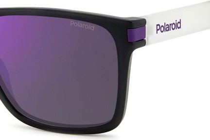 Okulary przeciwsłoneczne Polaroid PLD2139/S 5F3/MF Polarized Kwadratowe Czarne