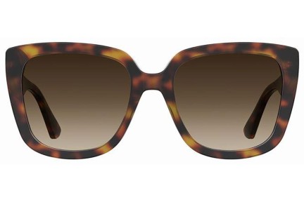 Okulary przeciwsłoneczne Moschino MOS146/S 05L/HA Kwadratowe Havana