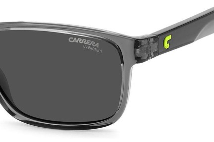 Okulary przeciwsłoneczne Carrera CARRERA2047T/S 3U5/IR Kwadratowe Szare