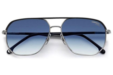 Okulary przeciwsłoneczne Carrera CARRERA304/S V84/08 Pilotki (Aviator) Srebrne