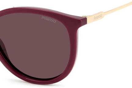 Okulary przeciwsłoneczne Polaroid PLD4143/S/X B3V/KL Polarized Okrągłe Czerwone