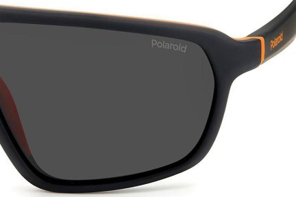 Okulary przeciwsłoneczne Polaroid PLD2142/S RC2/M9 Polarized Oversize Czarne