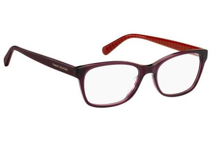 Okulary korekcyjne Tommy Hilfiger TH2008 WA6 Prostokątne Czerwone