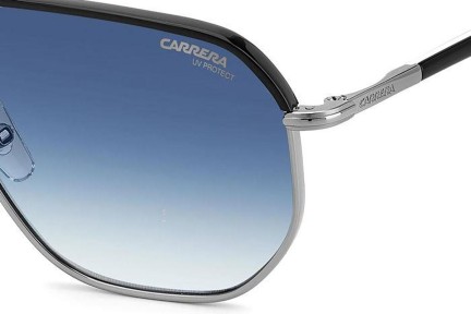 Okulary przeciwsłoneczne Carrera CARRERA304/S V84/08 Pilotki (Aviator) Srebrne