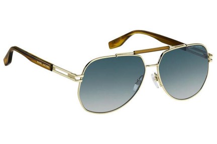 Okulary przeciwsłoneczne Marc Jacobs MARC673/S HR3/08 Pilotki (Aviator) Złote