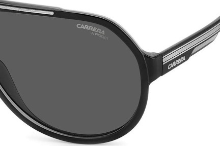 Okulary przeciwsłoneczne Carrera CARRERA1057/S 08A/M9 Polarized Flat Top Czarne