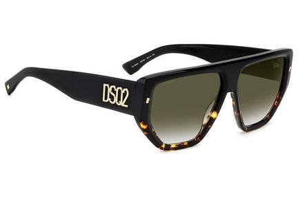 Okulary przeciwsłoneczne Dsquared2 D20088/S WR7/9K Flat Top Havana