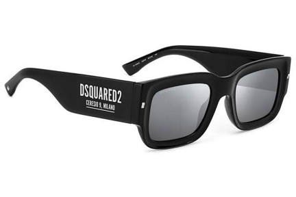 Okulary przeciwsłoneczne Dsquared2 D20089/S CSA/T4 Prostokątne Czarne