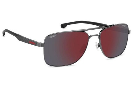 Okulary przeciwsłoneczne Carrera Ducati CARDUC022/S V81/H4 Pilotki (Aviator) Srebrne