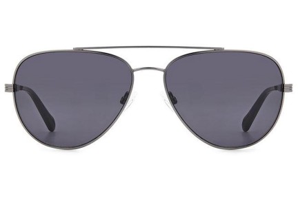 Okulary przeciwsłoneczne Fossil FOS3144/G/S R80/IR Pilotki (Aviator) Srebrne