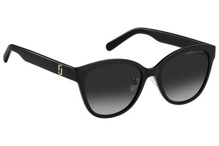 Okulary przeciwsłoneczne Marc Jacobs MARC648/G/S 807/9O Okrągłe Czarne