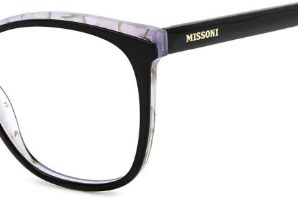 Okulary korekcyjne Missoni MIS0146 7RM Kwadratowe Czarne