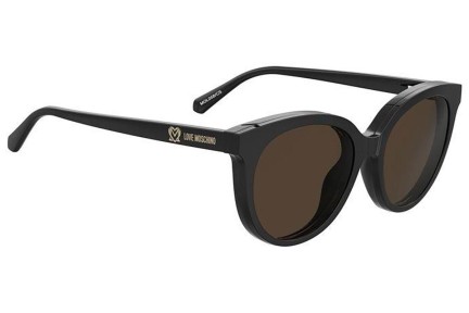 Okulary korekcyjne Love Moschino MOL058/CS 807/70 Okrągłe Czarne