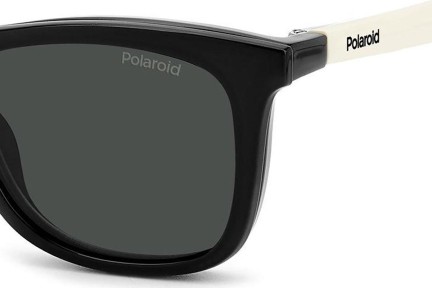 Okulary korekcyjne Polaroid Junior PLD8055/CS 9HT/M9 Polarized Kwadratowe Czarne