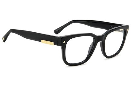 Okulary korekcyjne Dsquared2 D20074 807 Kwadratowe Czarne