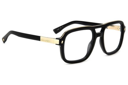 Okulary korekcyjne Dsquared2 D20087 2M2 Kwadratowe Czarne