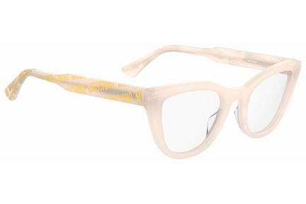 Okulary korekcyjne Moschino MOS624 35J Kocie oczy Białe