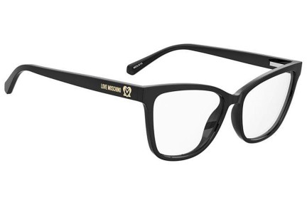 Okulary korekcyjne Love Moschino MOL615 807 Kocie oczy Czarne