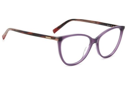 Okulary korekcyjne Missoni MIS0136 B3V Kocie oczy Fioletowe