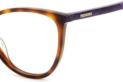 Okulary korekcyjne Missoni MIS0136 05L Kocie oczy Havana