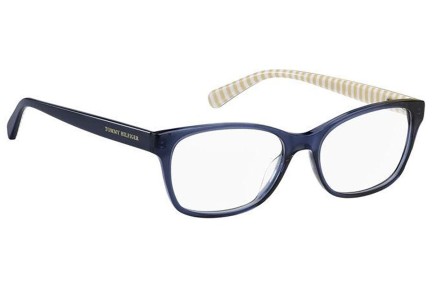 Okulary korekcyjne Tommy Hilfiger TH2008 46C Prostokątne Niebieskie